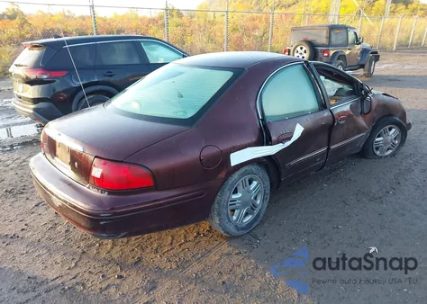 2001 Mercury Sable Ls Premium из США, поврежденный, VIN 1MEHM55S81G620780